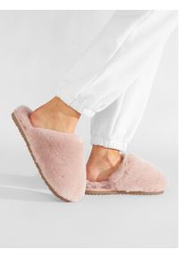 Mou Kapcie Closed Toe Sheepskin Slipper FW161000L Różowy. Kolor: różowy. Materiał: skóra #3