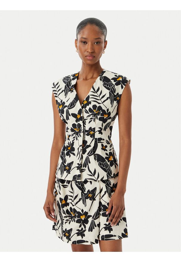 LOLA CASADEMUNT Bluzka MS2615023 Czarny Regular Fit. Kolor: czarny. Materiał: bawełna