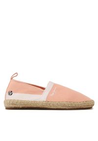 Espadryle Pepe Jeans. Kolor: pomarańczowy