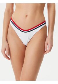 TOMMY HILFIGER - Tommy Hilfiger Dół od bikini UW0UW05835 Biały. Kolor: biały. Materiał: syntetyk