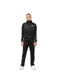 Dres Lonsdale Wyberton. Kolor: czarny. Materiał: dresówka. Wzór: aplikacja #1
