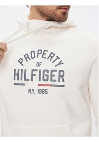 TOMMY HILFIGER - Tommy Hilfiger Bluza Graphic MW0MW32627 Biały Regular Fit. Kolor: biały. Materiał: bawełna, syntetyk