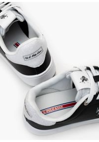 U.S. Polo Assn - Sneakersy damskie U.S. Polo ASSN MARAYA MARAYA001W/3H1-BLK-WHI. Okazja: do pracy, na spacer, na co dzień. Kolor: czarny. Sport: turystyka piesza #5