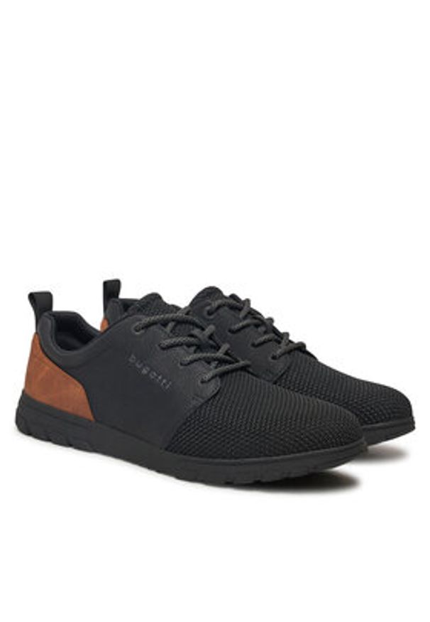 Bugatti Sneakersy 325-AFE02-6900-1000 Czarny. Kolor: czarny. Materiał: materiał
