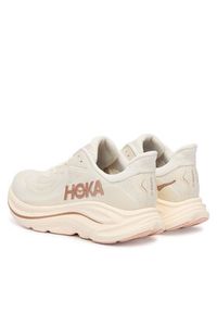 HOKA - Hoka Buty do biegania Clifton 10 1162031 Écru. Kolor: kremowy. Materiał: materiał #5