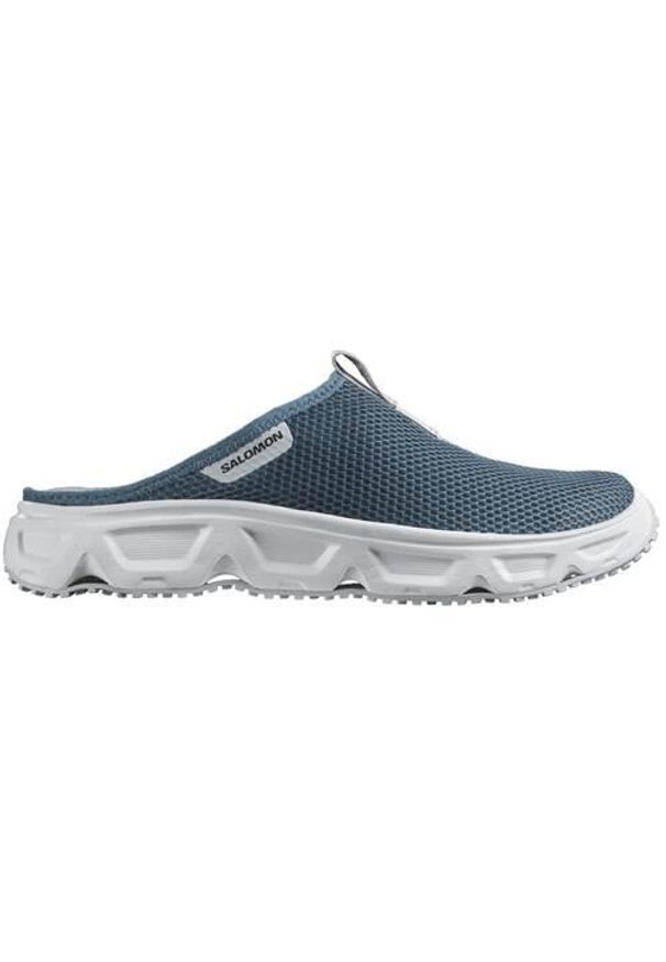salomon - Buty do chodzenia męskie Salomon Reelax Slide 6.0. Zapięcie: bez zapięcia. Kolor: niebieski. Materiał: syntetyk, tkanina, materiał. Szerokość cholewki: normalna. Sport: turystyka piesza