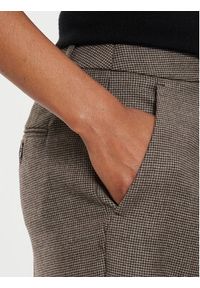Weekend Max Mara Spodnie materiałowe Caldaia 2425136132 Brązowy Slim Fit. Kolor: brązowy. Materiał: wełna #4