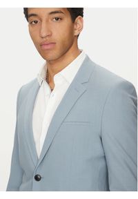 Hugo - HUGO Garnitur Arti/Hesten232X 50530108 Niebieski Extra Slim Fit. Kolor: niebieski. Materiał: syntetyk #8
