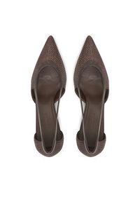 Max Mara Szpilki Strawpump 2514521312600 Brązowy. Kolor: brązowy. Materiał: materiał. Obcas: na szpilce #2