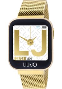 Smartwatch Liu Jo Smartwatch damski LIU JO SWLJ004 złoty bransoleta. Rodzaj zegarka: smartwatch. Kolor: złoty