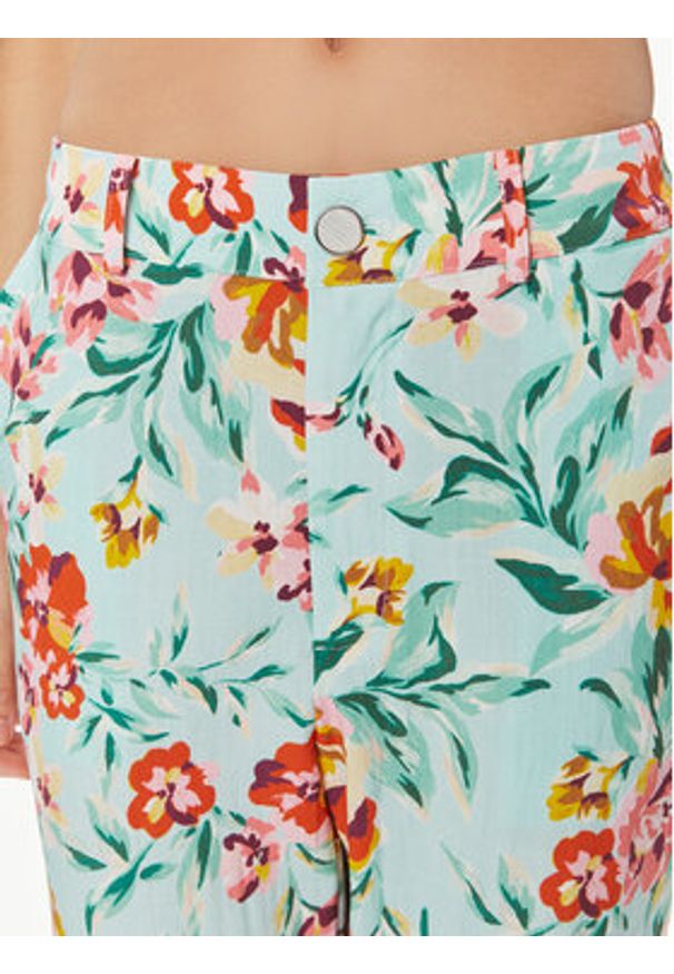 Guess Spodnie materiałowe Adele W4GB30 WG4G0 Kolorowy Relaxed Fit. Materiał: wiskoza. Wzór: kolorowy