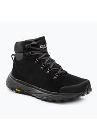 Buty trekkingowe męskie Jack Wolfskin Terraventure Urban Mid. Kolor: czarny. Styl: sportowy