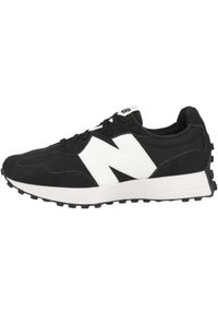 Buty do chodzenia męskie New Balance 327. Zapięcie: sznurówki. Kolor: czarny, biały, wielokolorowy. Materiał: guma, syntetyk, tkanina, materiał. Szerokość cholewki: normalna. Sport: turystyka piesza