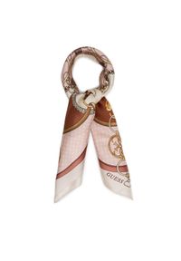 Guess Apaszka AW5347 SIL03 Beżowy. Kolor: beżowy. Materiał: jedwab, materiał