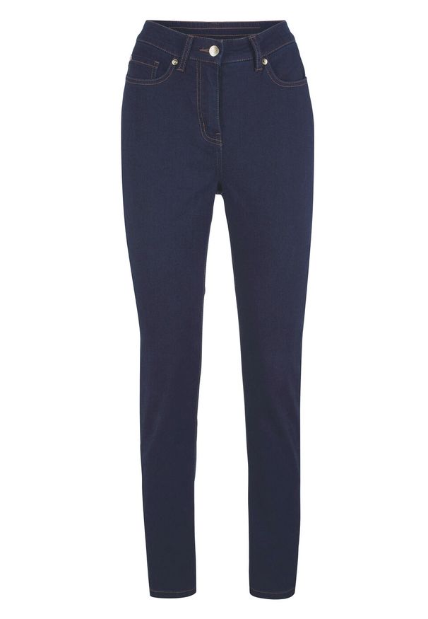 Czarne jeansy bonprix