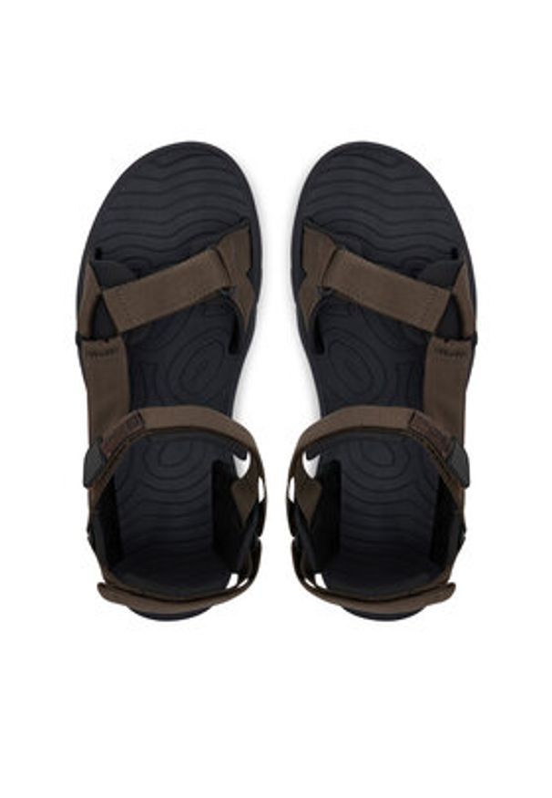 Jack Wolfskin Sandały Lakewood Ride Sandal M 4019021 Brązowy. Kolor: brązowy. Materiał: materiał