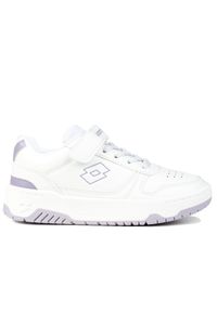 LOTTO - Buty dziecięce sportowe Lotto GROOVIN K. Kolor: fioletowy, biały, wielokolorowy. Sport: turystyka piesza