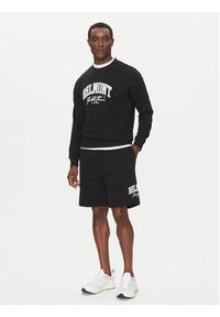 Jack & Jones - Jack&Jones Szorty sportowe Kane Detroit 12268773 Czarny Relaxed Fit. Kolor: czarny. Materiał: bawełna. Styl: sportowy