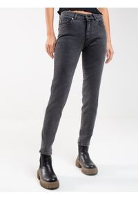Big-Star - Spodnie jeans damskie Maggie 997. Kolor: czarny. Styl: klasyczny #1