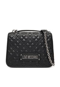 Love Moschino - LOVE MOSCHINO Torebka JC4000PP1NLA000B Czarny. Kolor: czarny. Materiał: skórzane #7