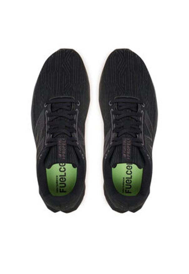 New Balance Buty do biegania FuelCell Propel V5 MFCPRLK5 Czarny. Kolor: czarny. Materiał: materiał