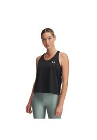 Top treningowy damski Under Armour Tech Swing Tank. Kolor: czarny #1