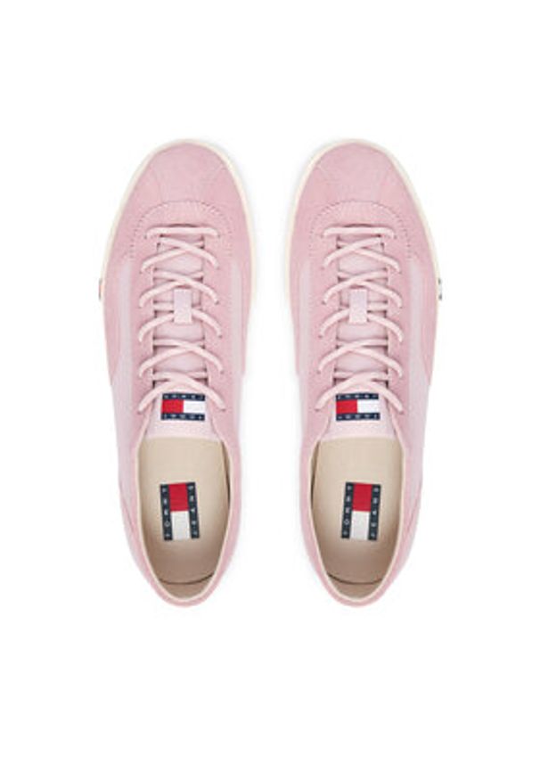 Tommy Jeans Sneakersy Archive Y2K EN0EN03047 Różowy jasny. Kolor: różowy. Materiał: materiał