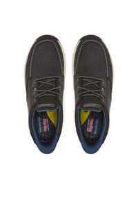 skechers - Skechers Sneakersy Meroe-Alden 205467/BLK Czarny. Kolor: czarny. Materiał: materiał #4