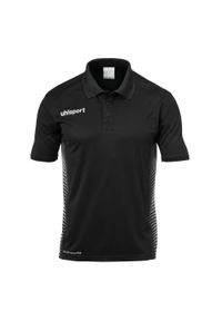 UHLSPORT - Dziecięca koszulka polo Uhlsport Score. Typ kołnierza: polo. Kolor: czarny, biały, wielokolorowy. Sport: fitness, piłka nożna