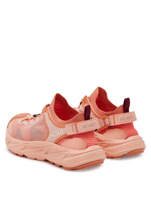 HOKA - Hoka Sandały Hopara 2 1147670 Brązowy. Kolor: brązowy. Materiał: materiał