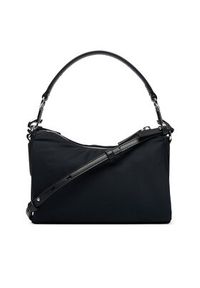 TOMMY HILFIGER - Tommy Hilfiger Torebka Th Elevated Nylon Mini Crossover AW0AW18623 Czarny. Kolor: czarny. Materiał: skórzane #2