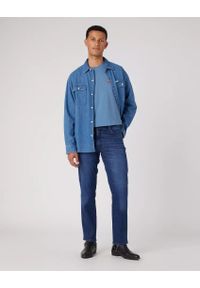Wrangler - WRANGLER TEXAS SLIM MĘSKIE SPODNIE JEANSOWE JEANSY FREE WAY W12SYJZ99 112334232 #3
