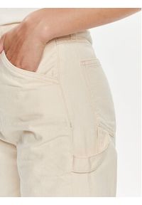 Calvin Klein Jeans Jeansy Hammerloop J20J223656 Écru Straight Fit
