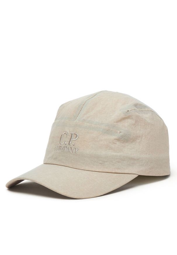 C.P. Company Czapka z daszkiem 18CMAC225A110188A Beżowy. Kolor: beżowy. Materiał: poliamid, nylon