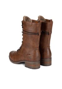 Mustang Trzewiki 1229-516 Brązowy. Kolor: brązowy. Materiał: materiał #7