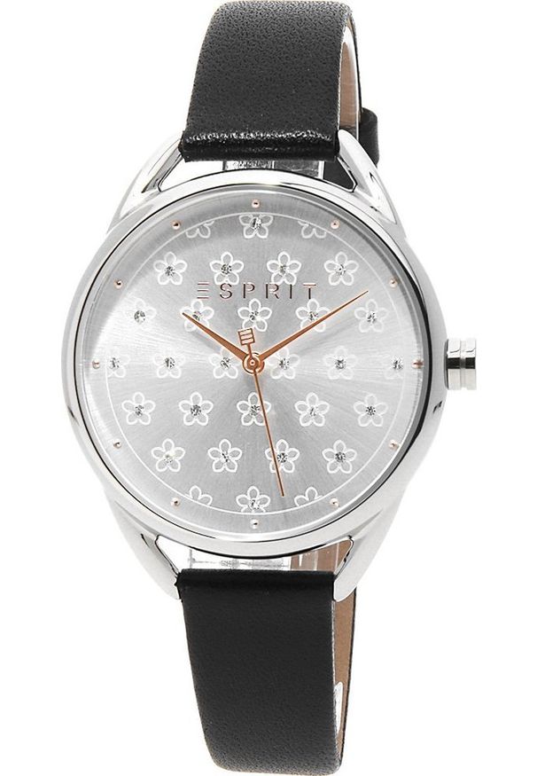 Zegarek Esprit Zegarek damski Esprit ES1L177L0025 CYRKONIE czarny. Kolor: czarny
