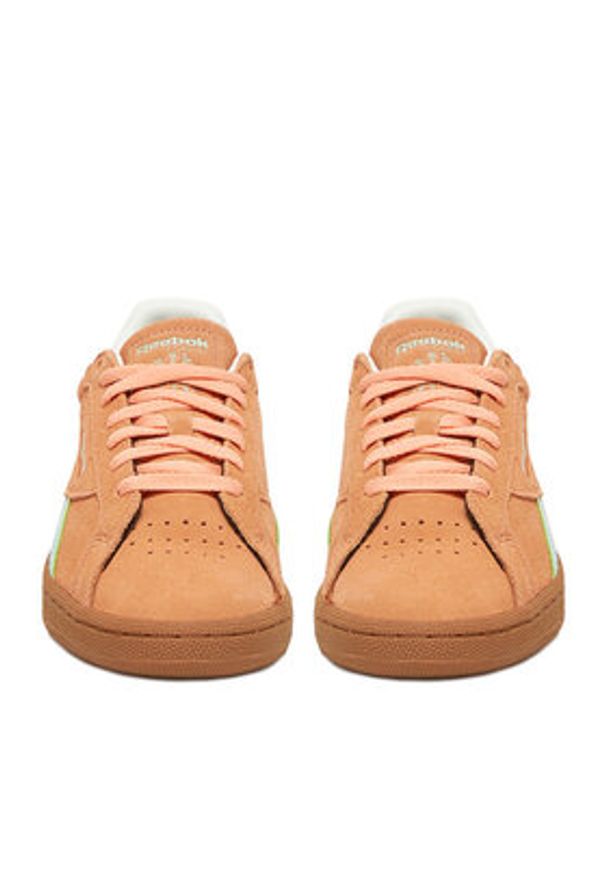 Reebok Sneakersy CLUB C GROUNDS UK 100220815 Pomarańczowy. Kolor: pomarańczowy. Materiał: skóra, zamsz. Model: Reebok Club