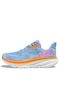 HOKA - Hoka Buty do biegania Clifton 9 1127896 Błękitny. Kolor: niebieski. Materiał: materiał