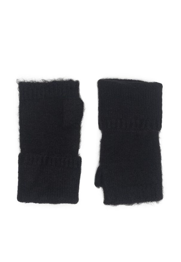 Jenny Fairy Rękawiczki Damskie 4W6-007-AW23 Czarny. Kolor: czarny. Materiał: akryl