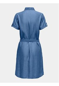 JDY Sukienka koszulowa Jasper 15312440 Niebieski Regular Fit. Kolor: niebieski. Materiał: lyocell. Typ sukienki: koszulowe #2