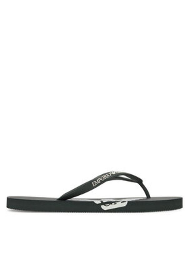 Emporio Armani Japonki XVQS08 XN746 U538 Kolorowy. Kolor: zielony. Wzór: kolorowy
