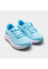 Buty Under Armour W 3027007-400 niebieskie. Okazja: na co dzień. Kolor: niebieski. Materiał: syntetyk, materiał