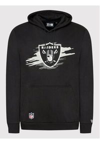 New Era Bluza Nfl Tear Logo 12893035 Czarny Regular Fit. Kolor: czarny. Materiał: bawełna #3