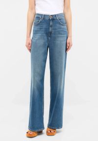 Damskie Spodnie Jeansowe Mustang Style Luise Wide Denim Blue 1016553 5000 521 #8
