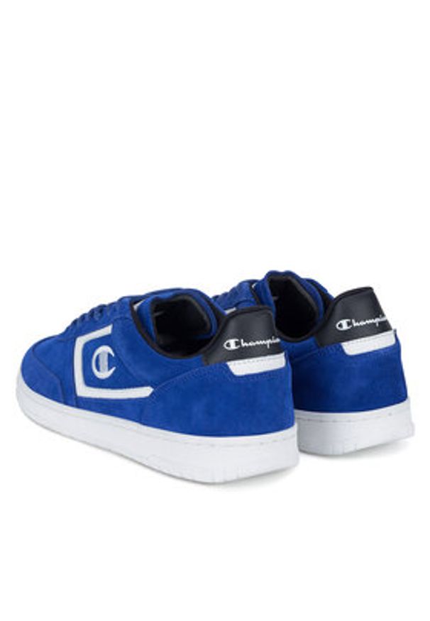 Champion Sneakersy CL78 S LOW S22279-BS036 Niebieski. Kolor: niebieski. Materiał: zamsz, skóra