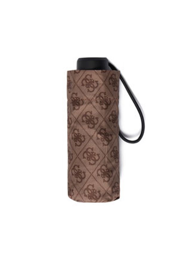 Guess Parasolka AW5388 POL01 Brązowy. Kolor: brązowy. Materiał: poliester