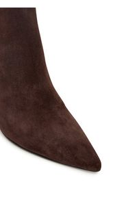 Coccinelle Botki E4 SB2 11 01 01 Brązowy. Kolor: brązowy. Materiał: zamsz, skóra #5