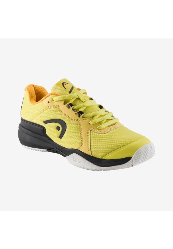 Buty do tenisa dla dzieci Head Sprint 3.5. Zapięcie: zamek. Kolor: żółty. Materiał: syntetyk, materiał. Sport: bieganie, tenis