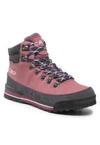 CMP Trekkingi Heka Wmn Hiking Shoes Wp 3Q49556 Różowy. Kolor: różowy. Materiał: skóra, zamsz