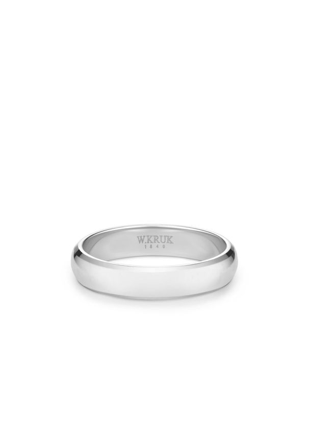 W.KRUK RABAT Obrączka Złota - Grawer GRATIS - złoto 585 - ZSW/O_17B42G. Materiał: złote. Kolor: złoty. Wzór: gładki